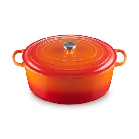 Le creuset signature roaster oval 40cm oven rojo (21178400902430)