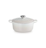 Le creuset signature roaster round 24cm meringue (21177247164430)
