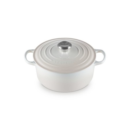 Le creuset signature roaster round 24cm meringue (21177247164430)