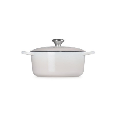 Le creuset signature roaster round 24cm meringue (21177247164430)