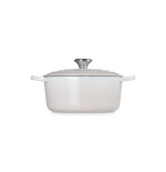Le creuset signature roaster round 24cm meringue (21177247164430)
