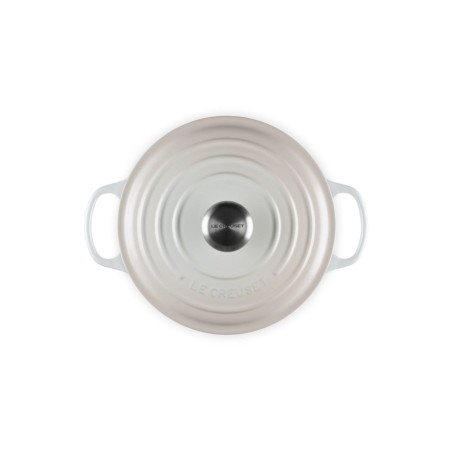 Le creuset signature roaster round 24cm meringue (21177247164430)