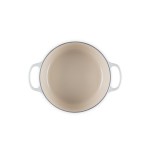 Le creuset signature roaster round 24cm meringue (21177247164430)