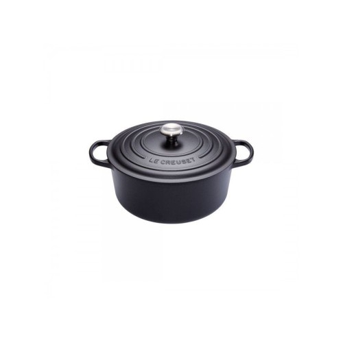 Le creuset signature roaster round 20cm negro negro (21177200000430)