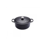 Le creuset signature roaster round 20cm negro negro (21177200000430)