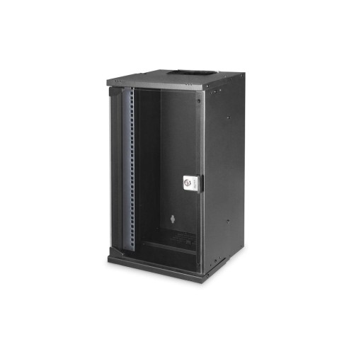 Rack digitus 12he unm. wall mounting black