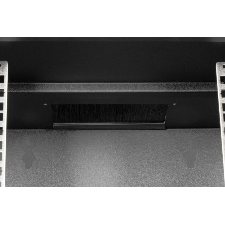 Rack digitus 12he unm. wall mounting black