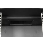 Rack digitus 12he unm. wall mounting black