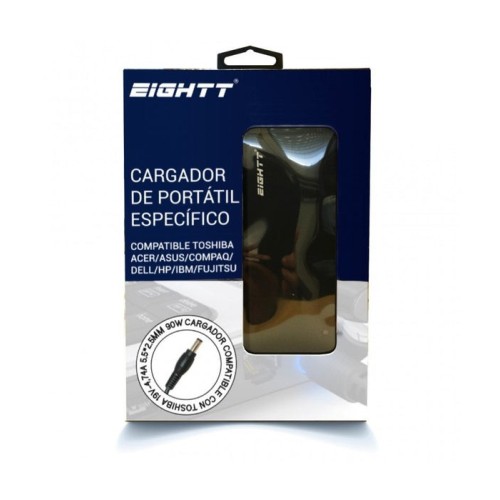 Eightt cargador especifico compatible toshiba 19v-4.74a 90w