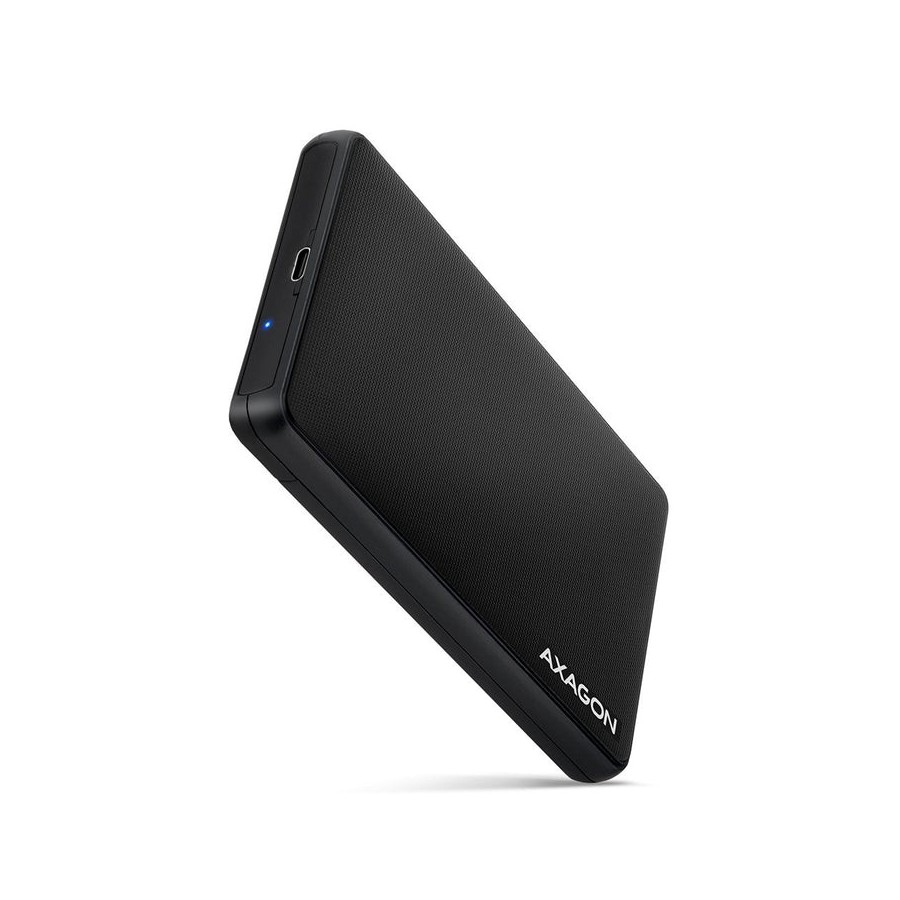 Axagon ee25-slc caja para disco duro externo ssd negro 2.5"