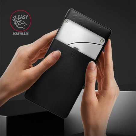 Axagon ee25-slc caja para disco duro externo ssd negro 2.5"