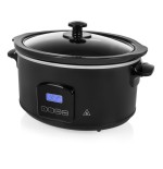 Tristar vs-3920 cocina lenta digital, negra