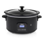Tristar vs-3920 cocina lenta digital, negra