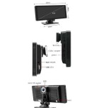 Reproductor  sd9302 negro multimedia para coche