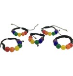 Pride - pulsera bolas pequeñas bandera lgbt