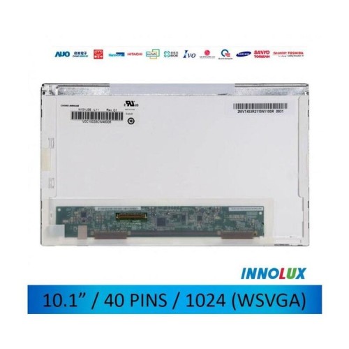 Eightt pantalla para portatil innolux-chimei 10.1 led brillo (n101lge-l11).