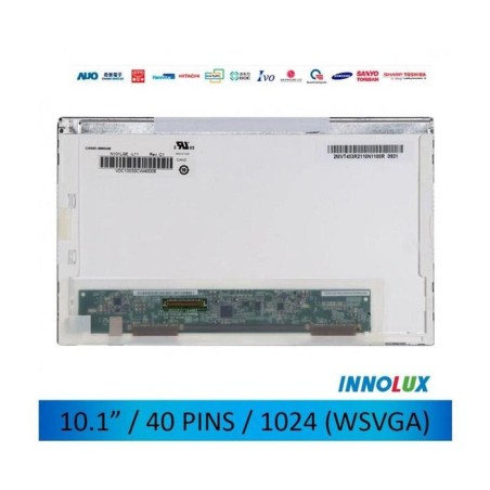 Eightt pantalla para portatil innolux-chimei 10.1 led brillo (n101lge-l11).