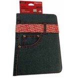 Approx funda universal tablet  9'' a 10.1'' nylon blue jeans