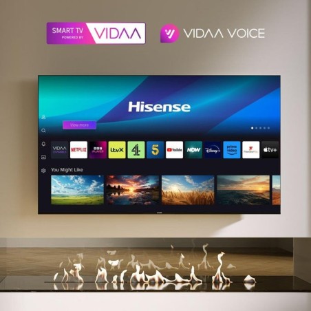 Televisor 55'' uhd 4k 55a6n smart tv hisense 55''/ ultra hd/ 60hz/ 3xhdmi/ 2x usb2.0/ 2x10w/ wifi/ bluetooth 4.2