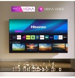 Televisor 55'' uhd 4k 55a6n smart tv hisense 55''/ ultra hd/ 60hz/ 3xhdmi/ 2x usb2.0/ 2x10w/ wifi/ bluetooth 4.2