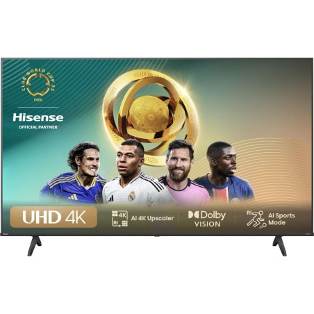 Televisor 55'' uhd 4k 55a6n smart tv hisense 55''/ ultra hd/ 60hz/ 3xhdmi/ 2x usb2.0/ 2x10w/ wifi/ bluetooth 4.2