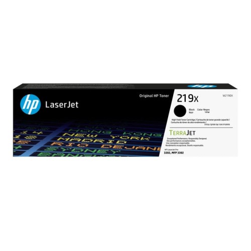 Toner original hp 219x  negro w2190x