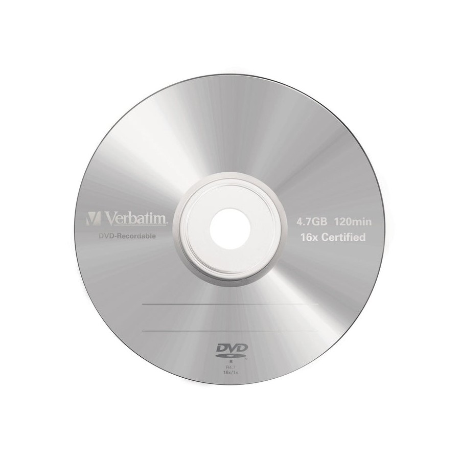 Verbatim dvd-r advanced azo 16x 4.7gb 5 unidades