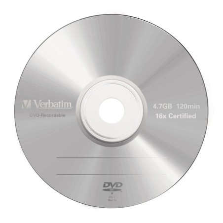 Verbatim dvd-r advanced azo 16x 4.7gb 5 unidades
