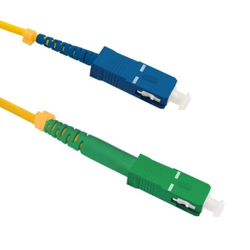 Qoltec 54290 optic cable sc apc-sc upc singlemode 9 125 g652d simplex 2m
