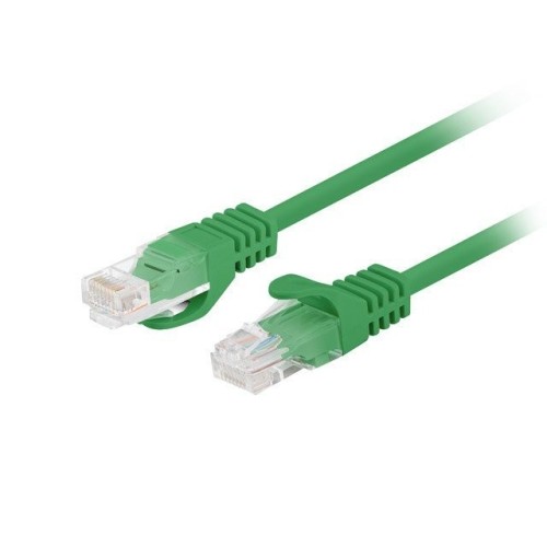 Cable lanberg de red cat.5e utp 1.5m verde 10-pack