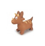 Dinosaurio saltarín con bomba marrón jamara