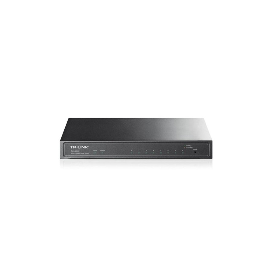 Switch gestionable tp-link tl-sg2008 8 puertos rj-45 10 100 1000
