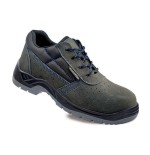 Zapatos de seguridad piel serraje perforado s1p metalfree talla 43 blackleather