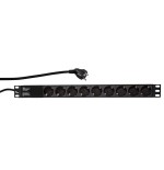 Logilink regleta de alimentacion rack 19\1 de 9 tomas sin interruptor