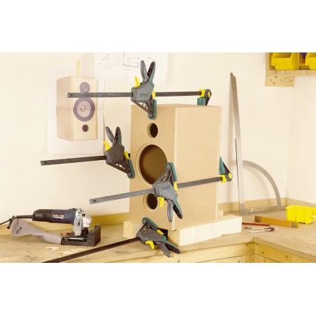 Sargento monomanual 1" ehz pro 100-700", 100mm largo 3033000 wolfcraft