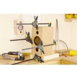 Sargento monomanual 1" ehz pro 100-700", 100mm largo 3033000 wolfcraft