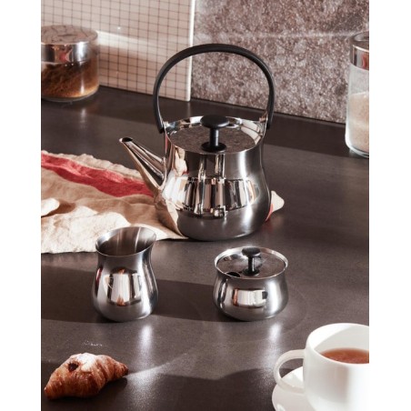 Tetera alessi nf01 acero inoxidable pulido