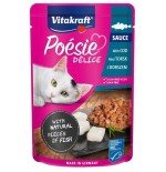 Comida húmeda para gatos vitakraft poesie delice blackfish  85 g