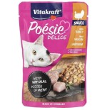 Comida húmeda para gatos vitakraft poesie delice pavo para gatos  85 g
