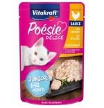 Comida húmeda para gatos vitakraft poesie delice junior pollo  85 g
