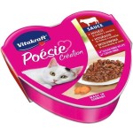 Vitakraft poesie creation sos ternera/zanahoria - comida húmeda para gatos - 85 g