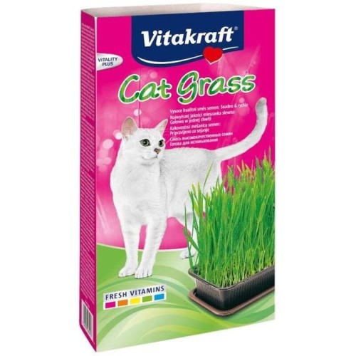 Vitakraft cat grass - kit para gatos - 120 g