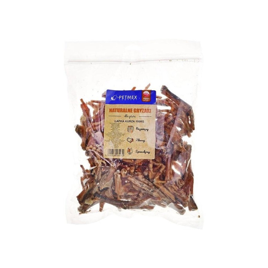 Petmex garra de pollo para perros - 1 kg