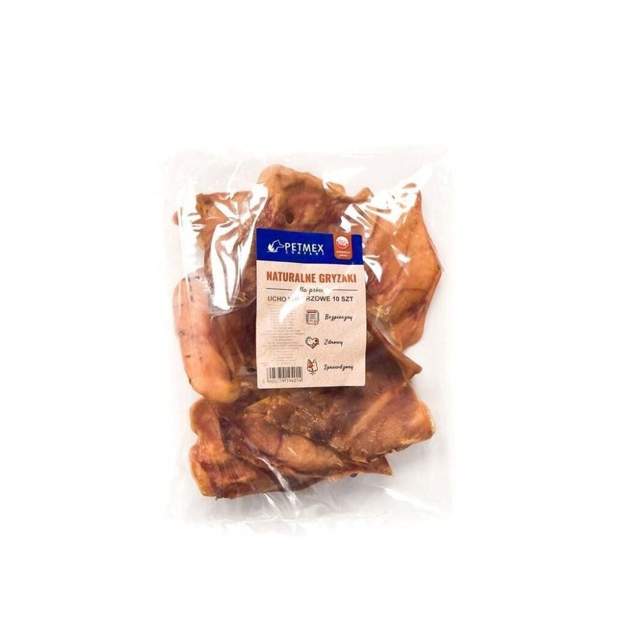 Masticable para perros petmex oreja de cerdo 40g 10 pc