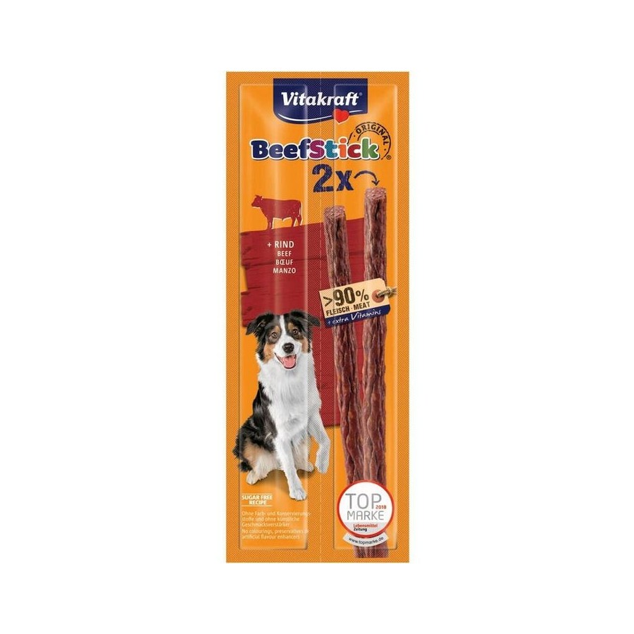 Golosina para perros vitakraft beef stick beef  2 x 12 g