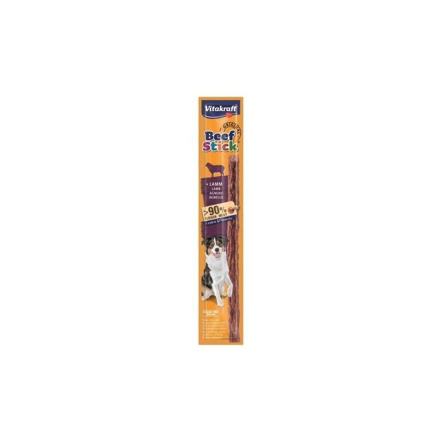 Golosina para perros vitakraft beef stick cordero  12g