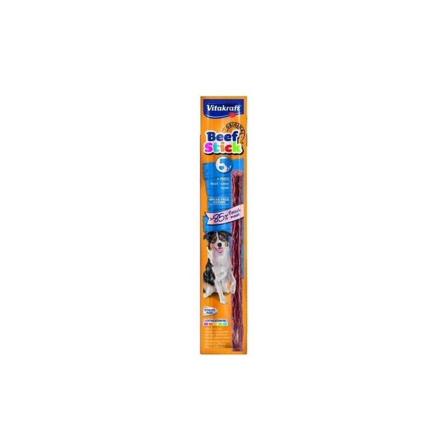Golosina para perros vitakraft beef stick corazones de ternera  12g