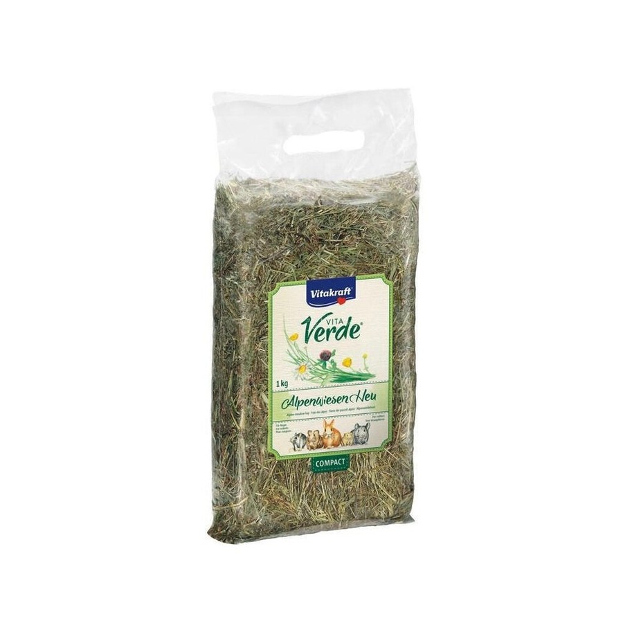 Heno para roedores vitakraft vitaverde prado alpino  1kg