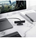 Cámara web aukey pc-w1  2 mp usb negro