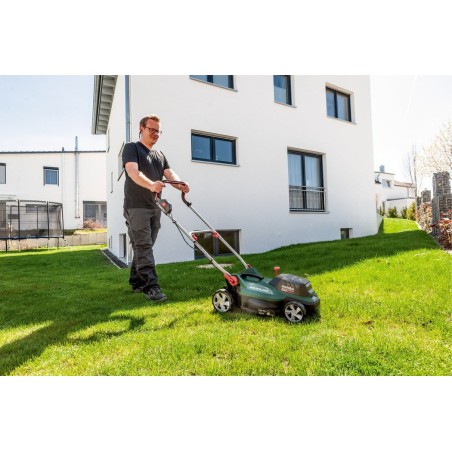 Cortacésped  metabo rm 36-18 ltx bl 36  de empuje a gasolina batería negro